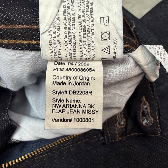 Nine West Jeans Arianna Bootcut Size 6 Waist Rinse Wash Stretch - Picture 10 of 14